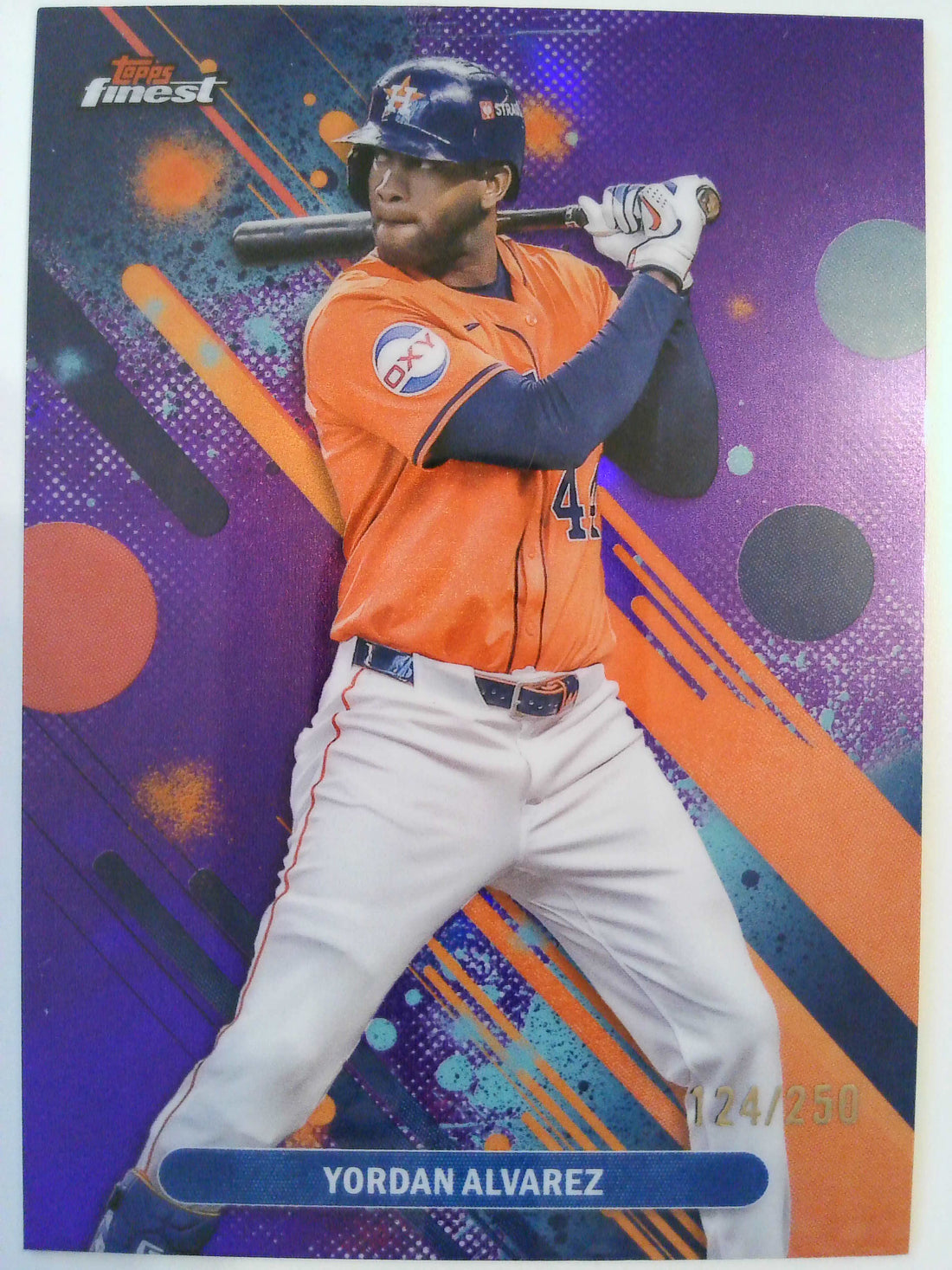 2025 Finest Baseball Purple 124/250 Yordan Alvarez #59