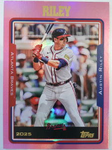 2025 Topps Archives Baseball Pink Foilboard Austin Riley #276