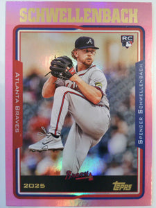 2025 Topps Archives Baseball Pink Foilboard Spencer Schwellenbach #203 Rookie