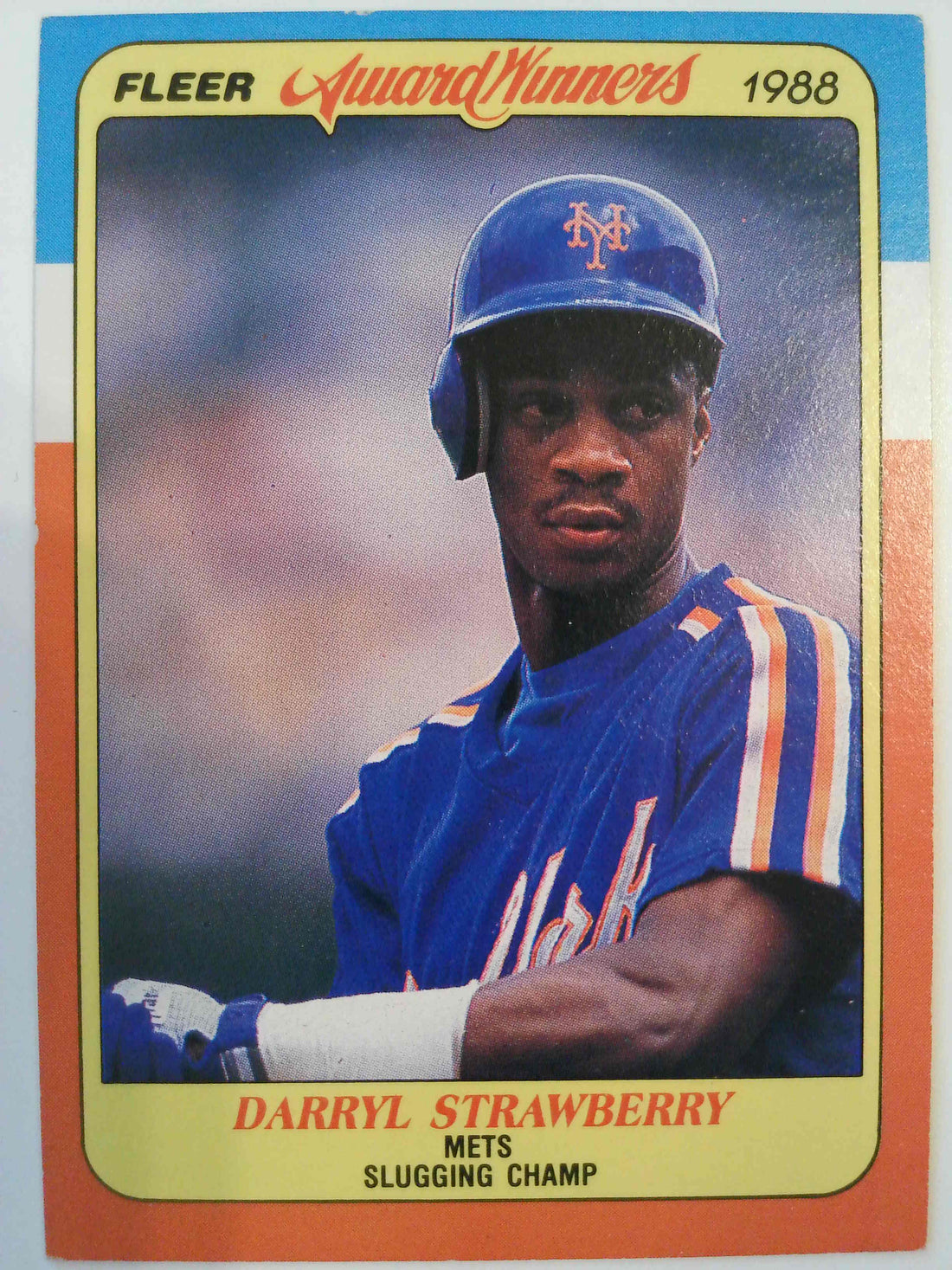 1988 Fleer Award Winners Baseball Darryl Strawberry #40