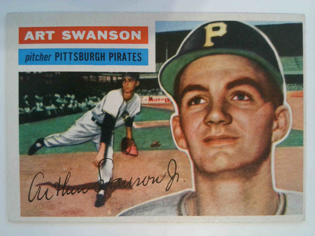 1956 Topps Baseball Art Swanson #204 Rookie