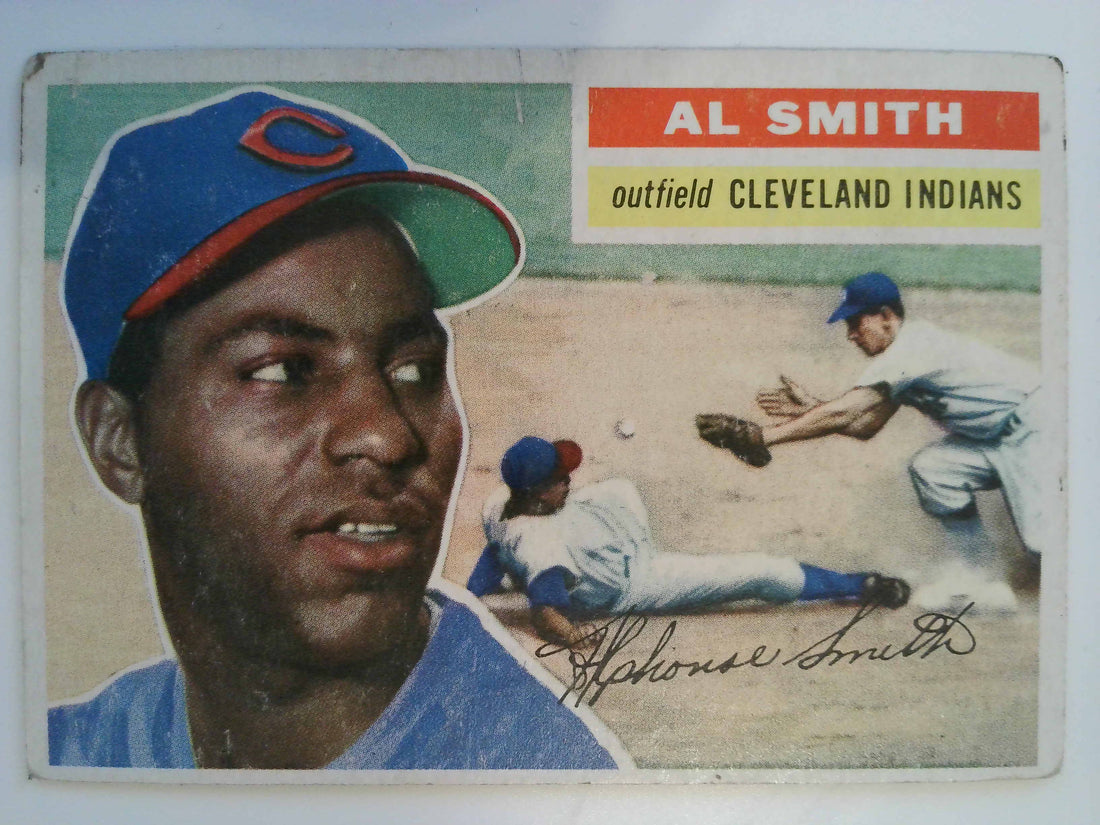 1956 Topps Baseball Al Smith #105b