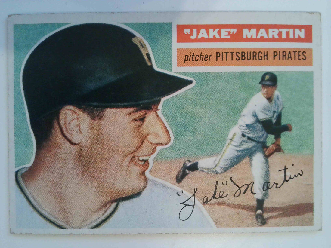 1956 Topps Baseball Paul Martin #129b Rookie