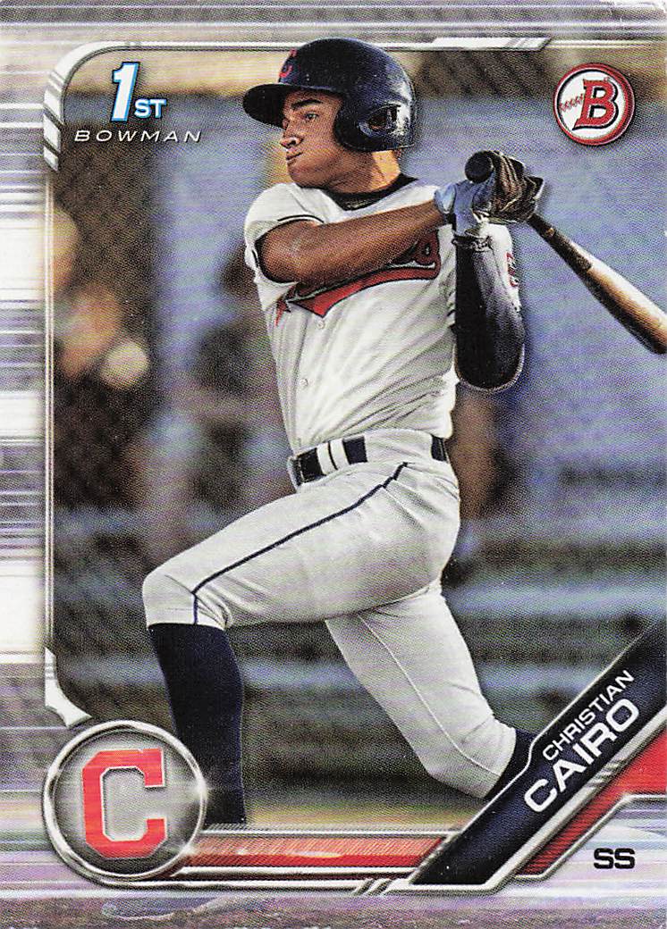 2019 Bowman Draft Baseball Christian Cairo #BD-195