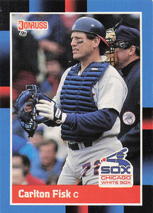 1988 Donruss Baseball Carlton Fisk #260b