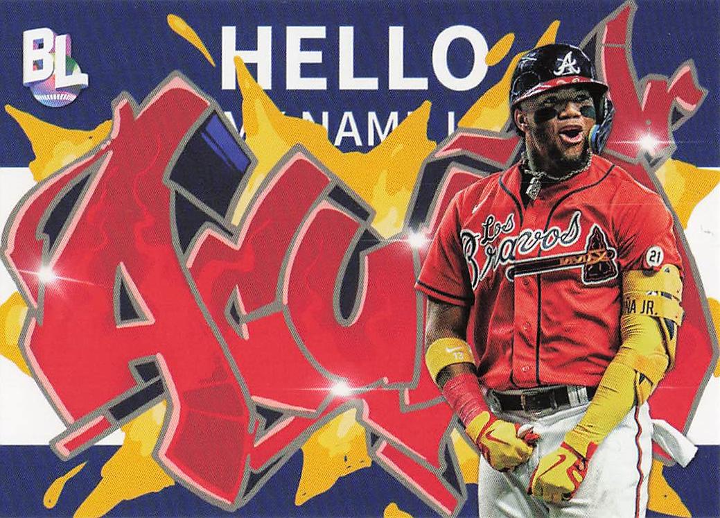 2023 Topps Big League Roll Call Wildstyle Edition Ronald Acuña Jr. #RC-9