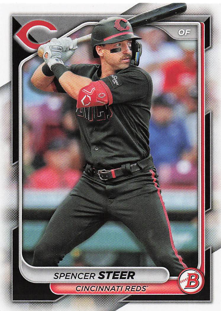 2024 Bowman Baseball Spencer Steer #3