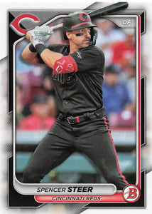 2024 Bowman Baseball Spencer Steer #3