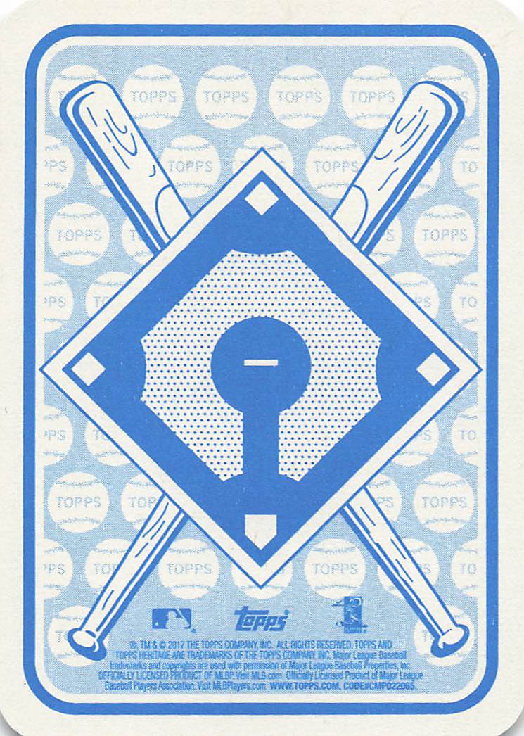 2017 Topps Heritage Baseball 1968 Topps Game Kris Bryant #5