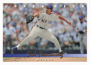 1993 Upper Deck Baseball Sid Fernandez #361
