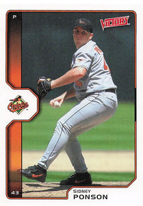 2002 Upper Deck Victory Baseball Sidney Ponson #116