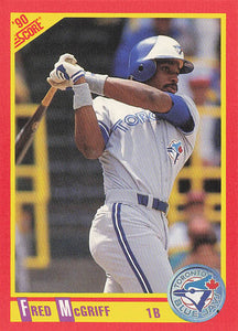 1990 Score Baseball Fred McGriff #271
