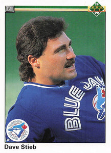 1990 Upper Deck Baseball Dave Stieb #605