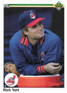 1990 Upper Deck Baseball Rich Yett #595