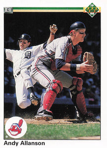 1990 Upper Deck Baseball Andy Allanson #590
