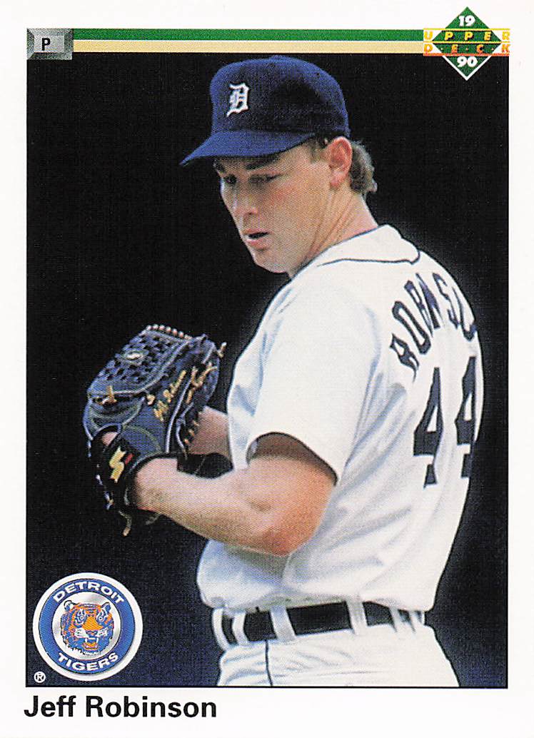 1990 Upper Deck Baseball Jeff Robinson #552