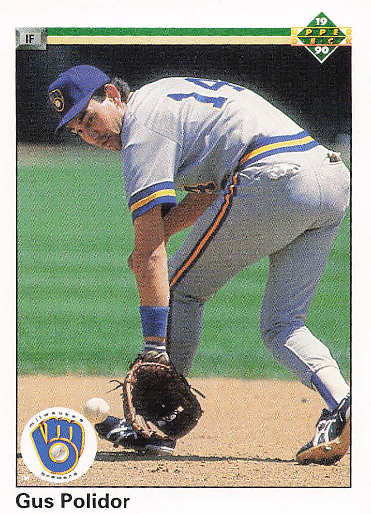 1990 Upper Deck Baseball Gus Polidor #480