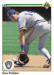1990 Upper Deck Baseball Gus Polidor #480