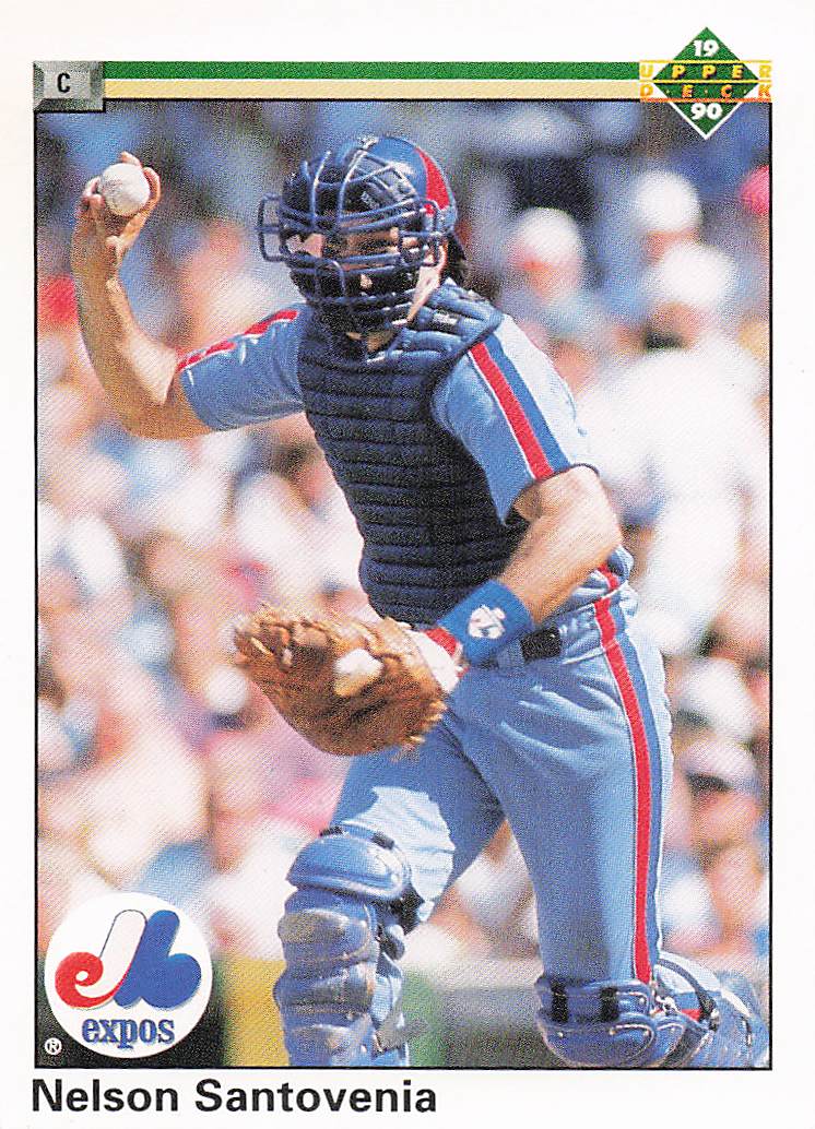 1990 Upper Deck Baseball Nelson Santovenia #432