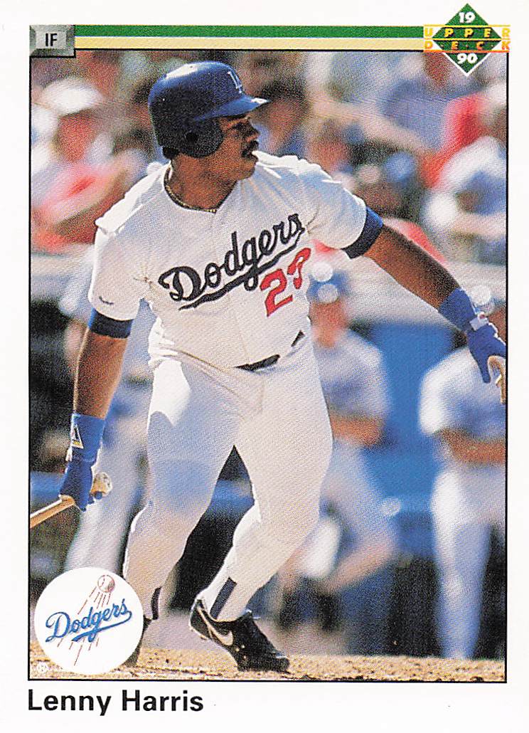 1990 Upper Deck Baseball Lenny Harris #423