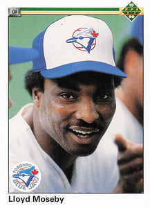 1990 Upper Deck Baseball Lloyd Moseby #421