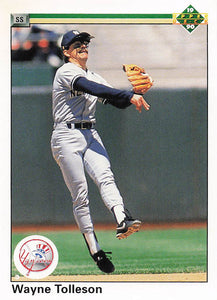 1990 Upper Deck Baseball Wayne Tolleson #320