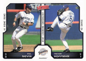 2002 Upper Deck Victory Baseball Phil Nevin / Trevor Hoffman #430