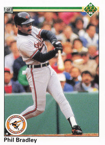 1990 Upper Deck Baseball Phil Bradley #194a