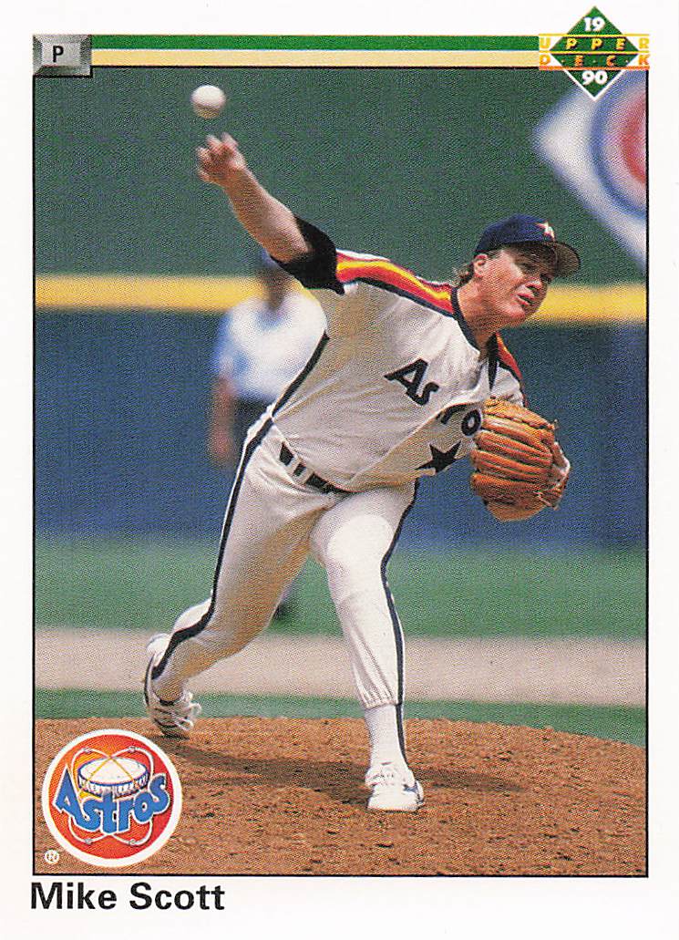 1990 Upper Deck Baseball Mike Scott #125b