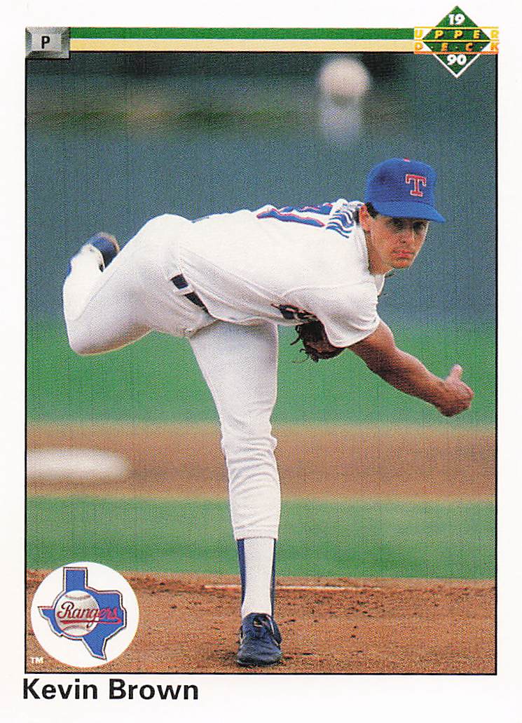 1990 Upper Deck Baseball Kevin Brown #123b