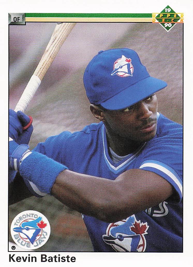 1990 Upper Deck Baseball Kevin Batiste #115a Rookie