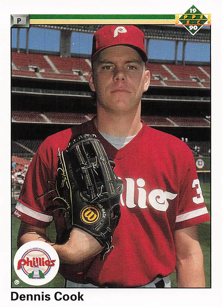 1990 Upper Deck Baseball Dennis Cook #71