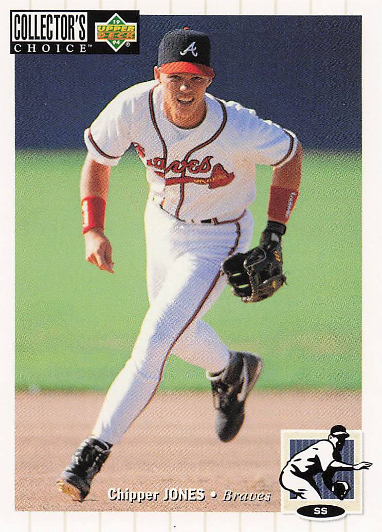 1994 Collector's Choice Baseball Chipper Jones #152