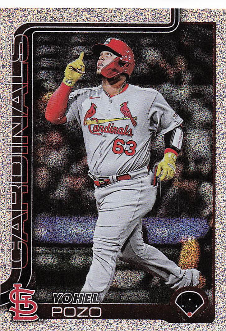 2025 Topps Update Baseball Holo Foil Yohel Pozo #US120