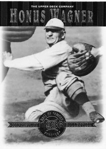 2001 Upper Deck Hall of Famers Baseball Honus Wagner #31