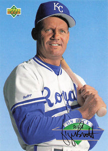 1993 Upper Deck Baseball On Deck George Brett #D6