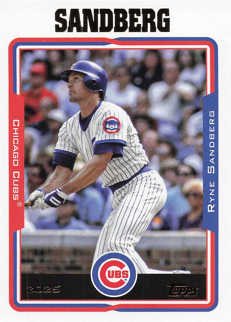 2025 Topps Archives Baseball Ryne Sandberg #299