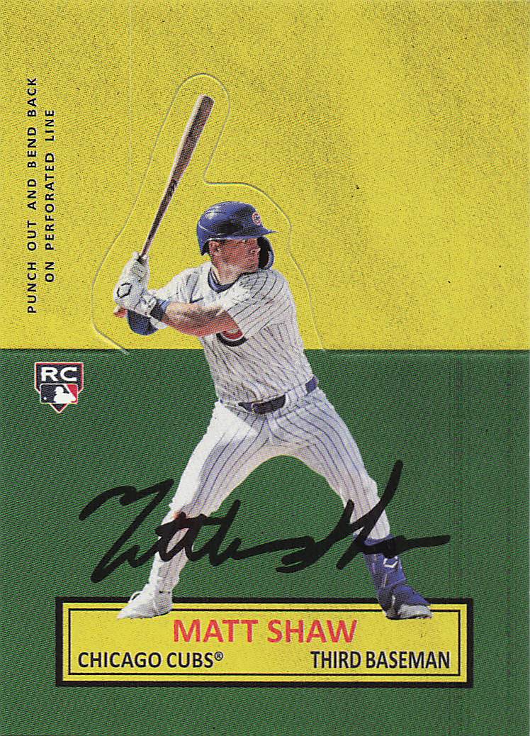 2025 Topps Archives Baseball 1964 Topps Stand-Ups Matt Shaw #64SU-20