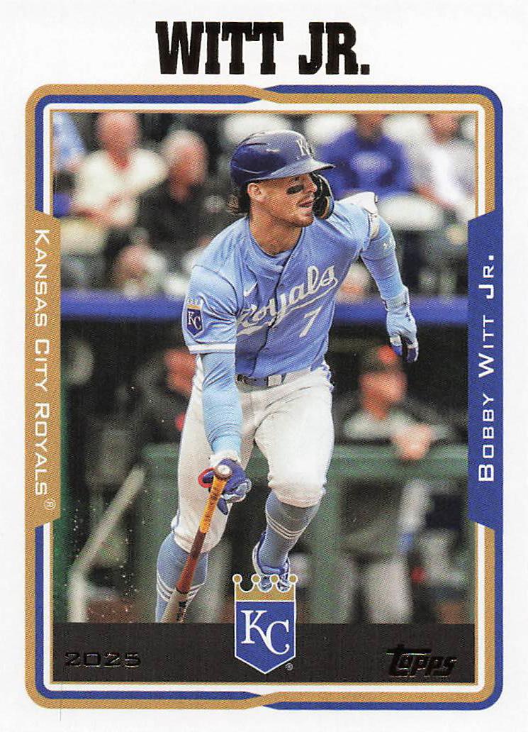 2025 Topps Archives Baseball Bobby Witt Jr. #260