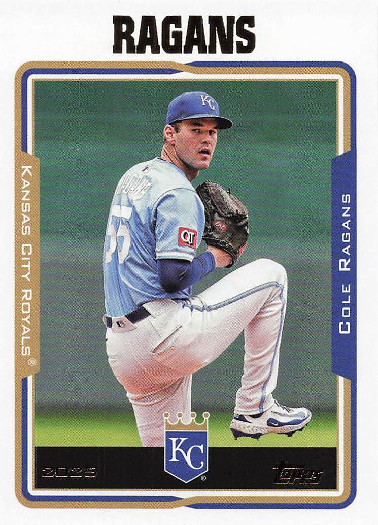 2025 Topps Archives Baseball Cole Ragans #270