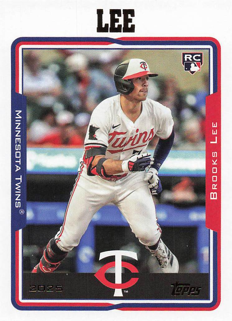 2025 Topps Archives Baseball Brooks Lee #259 Rookie