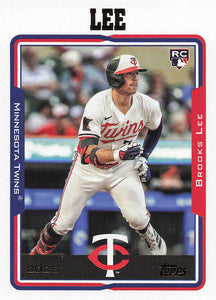 2025 Topps Archives Baseball Brooks Lee #259 Rookie