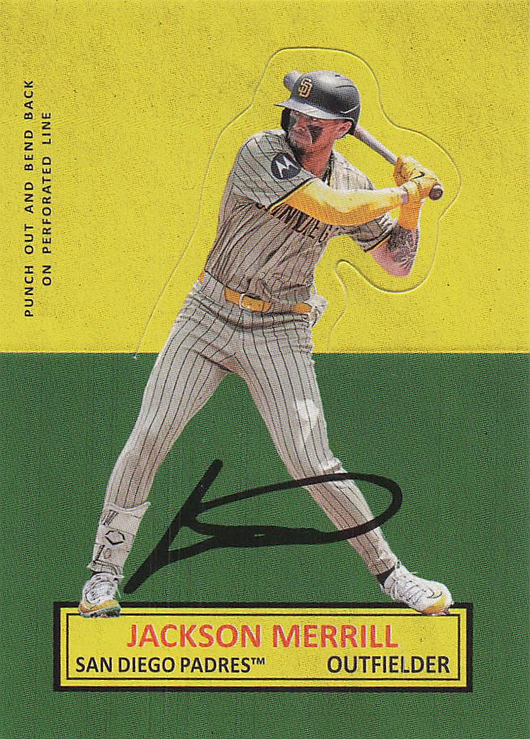 2025 Topps Archives Baseball 1964 Topps Stand-Ups Jackson Merrill #64SU-19