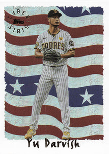 2025 Topps Archives Baseball 1995 Topps Cyberstats Yu Darvish #95C-4