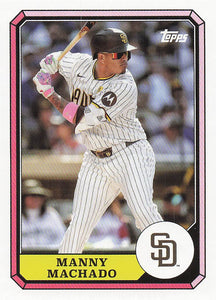 2025 Topps Archives 1987 Topps Boardwalk and Baseball Manny Machado #87BB-11