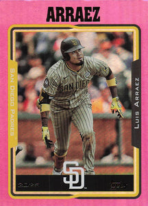 2025 Topps Archives Baseball Pink Foilboard Luis Arraez #219