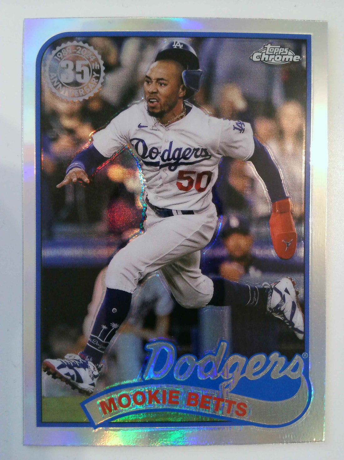 2024 Topps Chrome Baseball 1989 Topps Mookie Betts #89CB-4