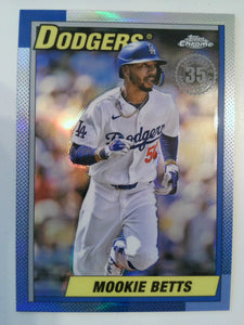 2025 Topps Chrome Baseball 1990 Topps Mookie Betts #90CB-8