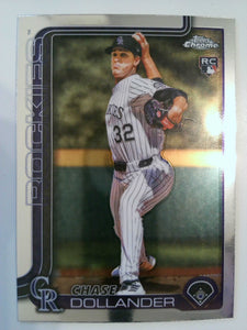 2025 Topps Chrome Update Baseball Chase Dollander #USC18 Rookie