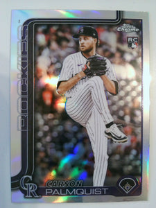 2025 Topps Chrome Update Baseball Refractors Carson Palmquist #USC173 Rookie